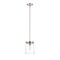 Z-Lite Callista 1 Light Mini Pendant, Polished Nickel & Clear 3032MP-PN - alternate 4